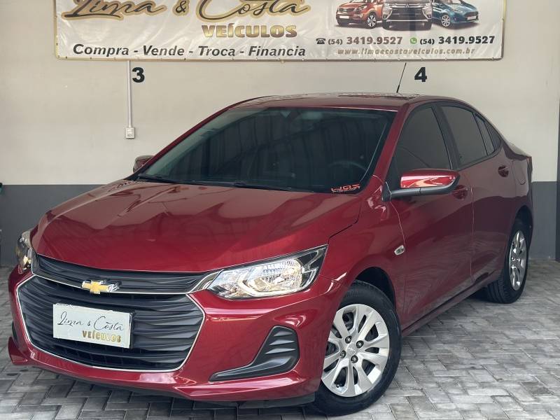 CHEVROLET - ONIX - 2020/2020 - Vermelha - R$ 65.900,00