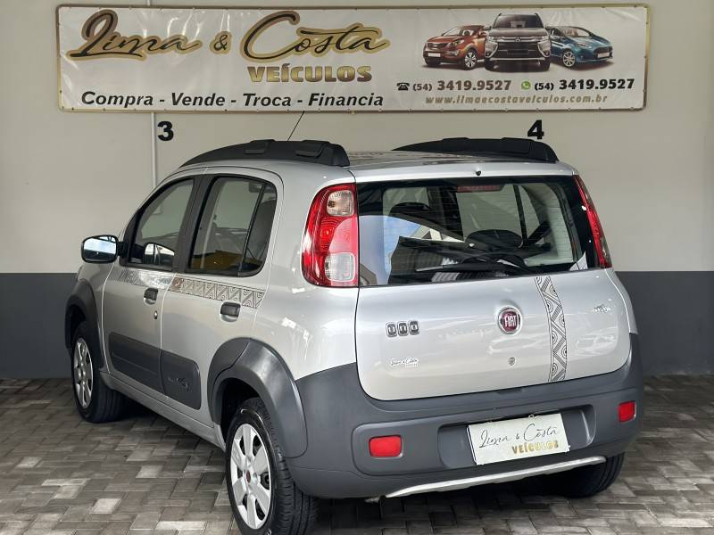 FIAT - UNO - 2014/2014 - Prata - R$ 36.900,00
