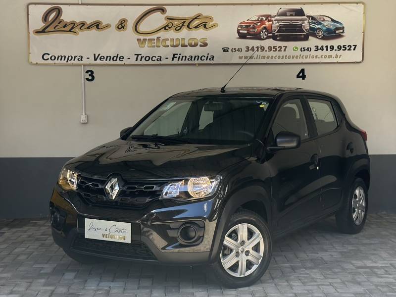 RENAULT - KWID - 2021/2022 - Preta - R$ 48.900,00